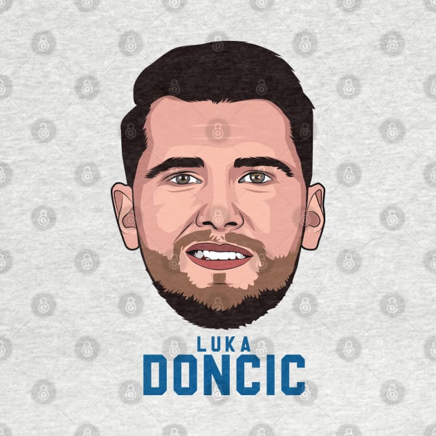 Luka Doncic by origin illustrations